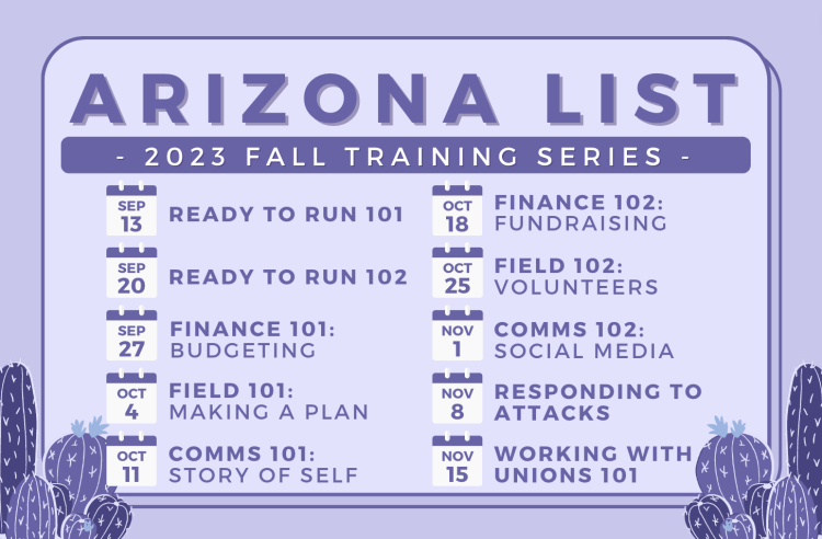 Training Schedule